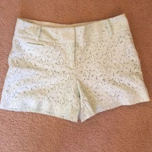 Loft Marisa size 2 mint colored shorts